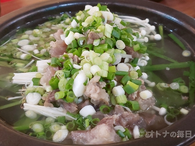 韓国グルメ　釜山　韓牛コムタン　コングク　한우곰탕 곤국　観劇