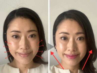 【鈴木さやかのアラフォーからのアゲ美容。】顔の大きさ印象にも影響がある? 口紅のあり・なし印象検証!