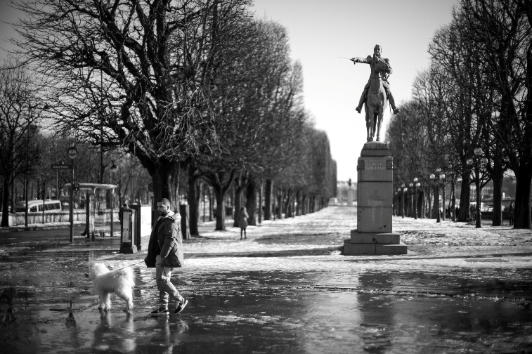 ジェリー・ヤン　世界撮りっぷ　フランス　パリ　パリの雪景色　雪のフランス