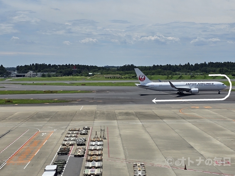 《旅のよもやま話》成田空港での飛行機の見送り方