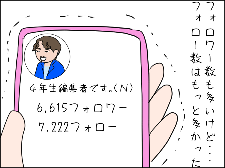 イラストエッセー　毎日がエンタメ　フォロワー数