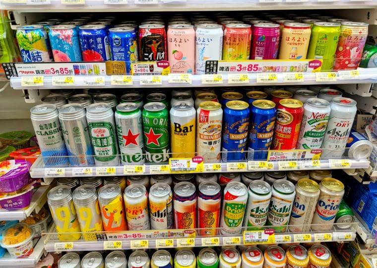 美美台湾　台湾ビール　コンビニ
