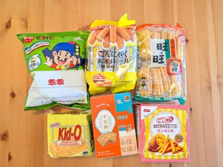 美美台湾　台湾土産　台湾のお菓子　台湾スーパー