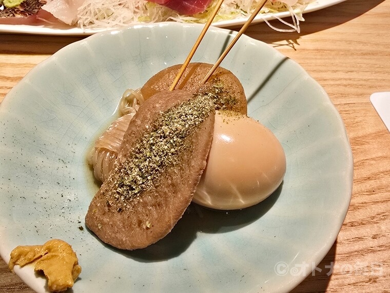 美味しん坊　築地　しんば　おでん