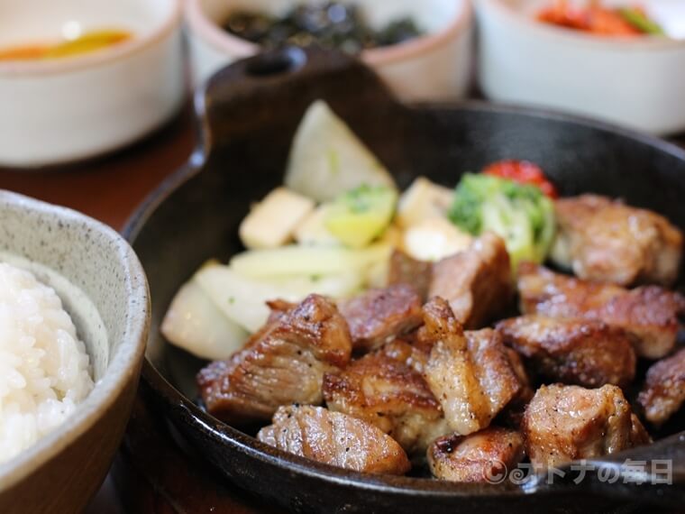 韓国グルメ　仁寺洞　トマ　モクサル