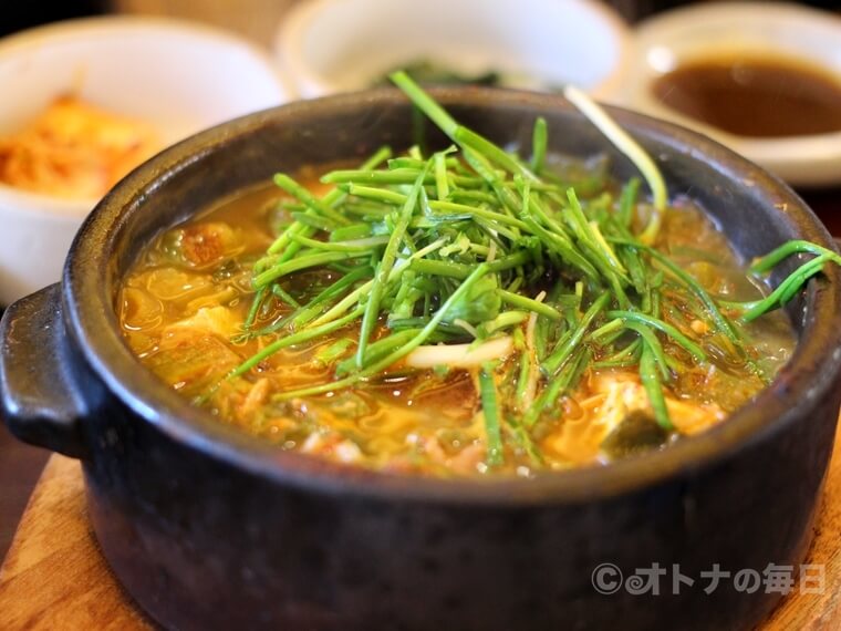 韓国グルメ　仁寺洞　トマ　麻薬テンジャンチゲ