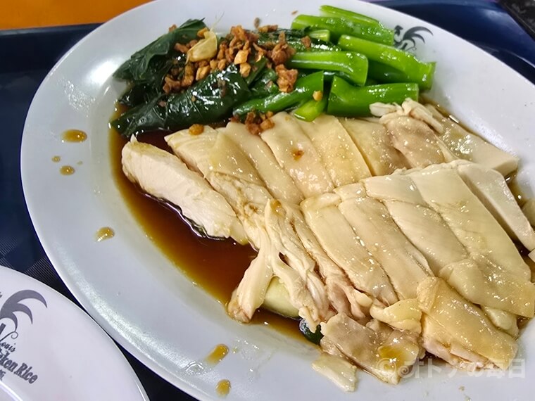 天天海南鶏飯　シンガポール　チキンライス　ミシュラン　海南鶏飯