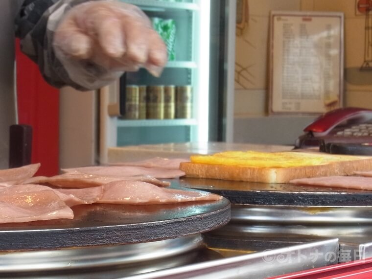 韓国旅行 トースト Isaac イサック フレンチトースト