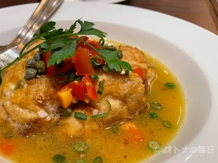 リコッタチーズとほうれん草をつめたトルテッリ きのこラグーソース