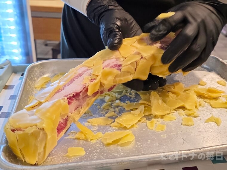 韓国グルメ　月火食堂　サムギョプサル　蜜蝋　熟成肉