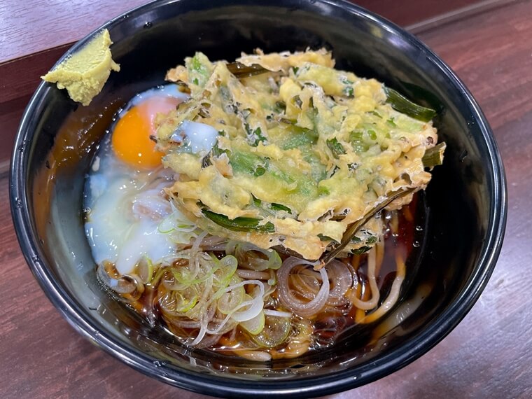 食い意地日記 神保町グルメ 梅市 立ち喰いそば 塚地