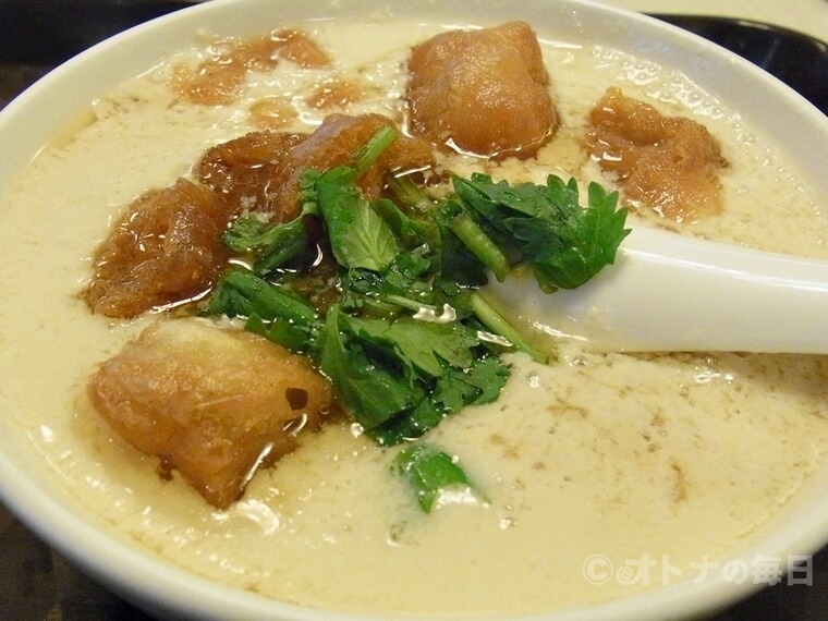 台湾 朝食 阜杭豆漿 鹹豆漿 善導寺