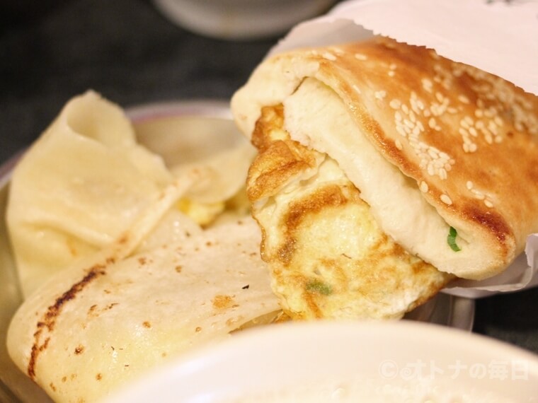 台湾 朝食 阜杭豆漿 鹹豆漿 善導寺