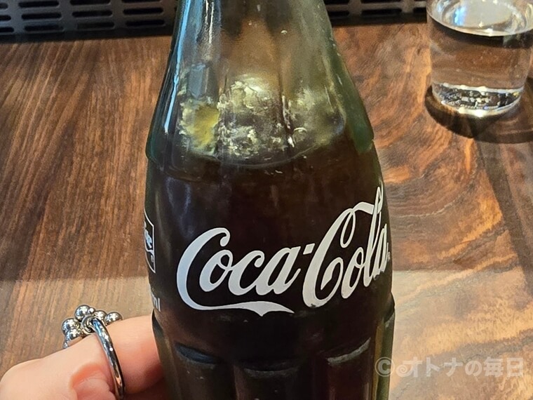 小川町　インド料理　ビリヤニ大澤　コーラ