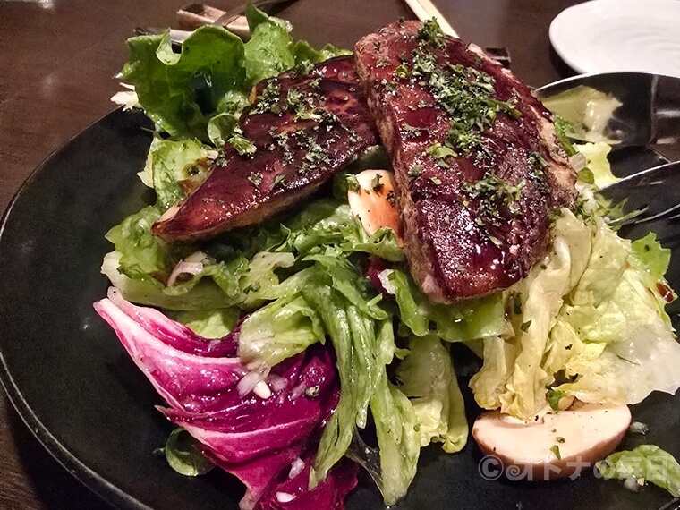 銀座　ビストロ　ヴォージュ　フォアグラ