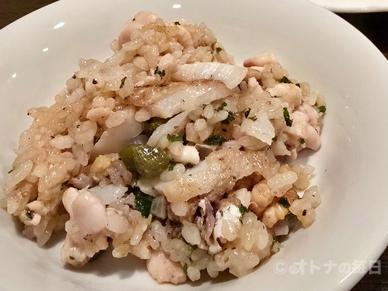 銀座　ビストロ　フレンチ　ヴォージュ　タラと白子のムニエル