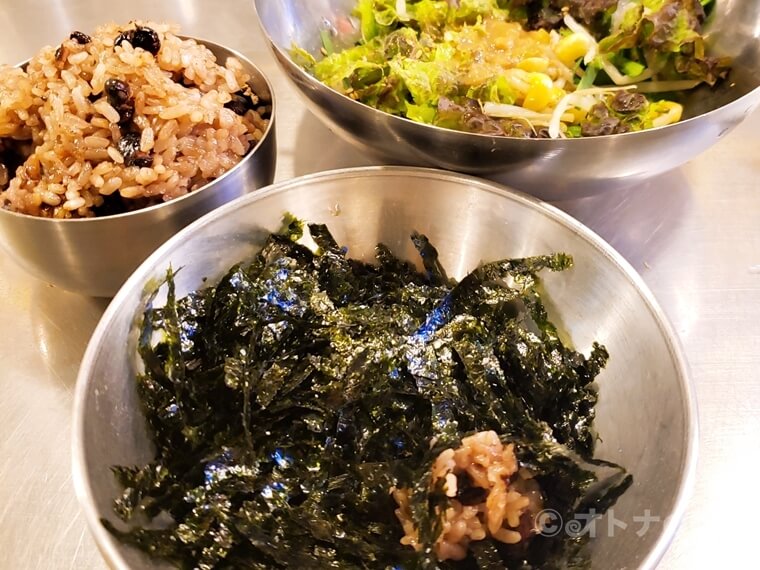 南大門 うどん横丁 巨済食堂 IKKO カルグクス  もち米