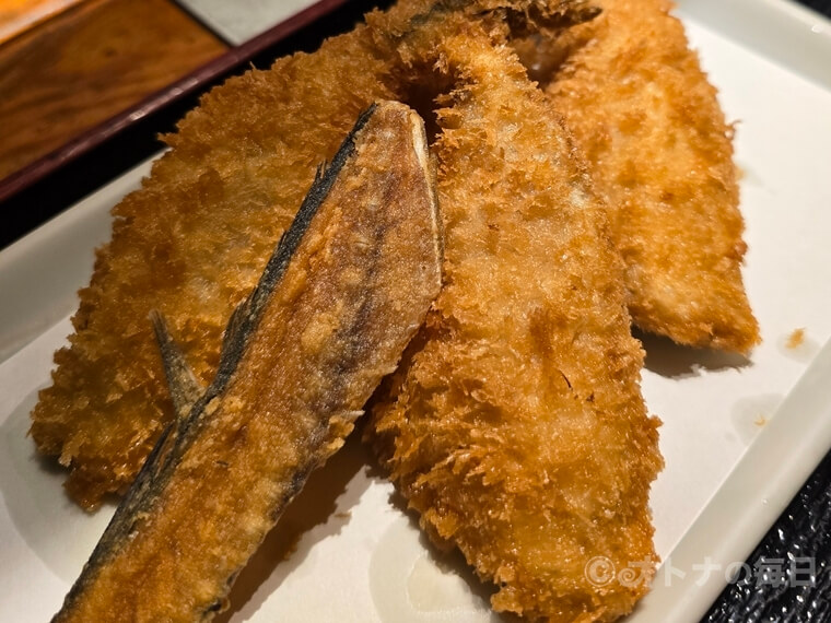 京ばし松輪　ランチ　アジフライ　宝町　移転