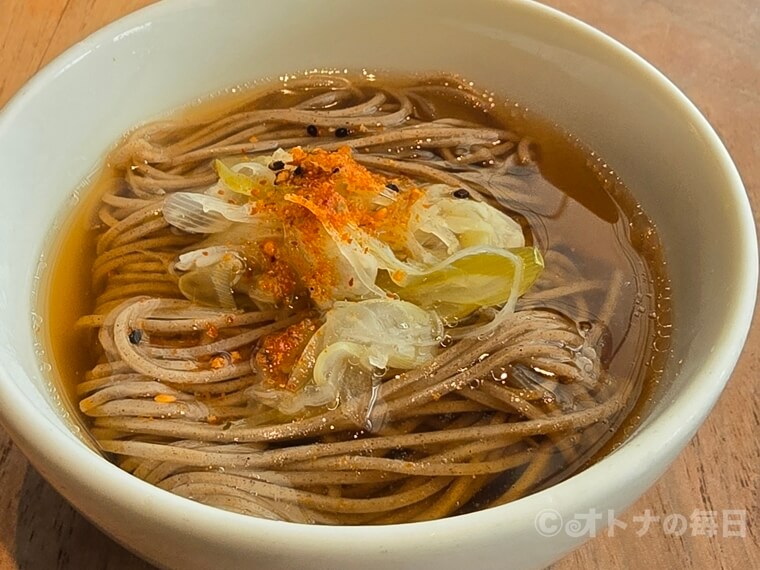 銀座　羅豚　今日のランチ　黒豚しゃぶしゃぶ　そば