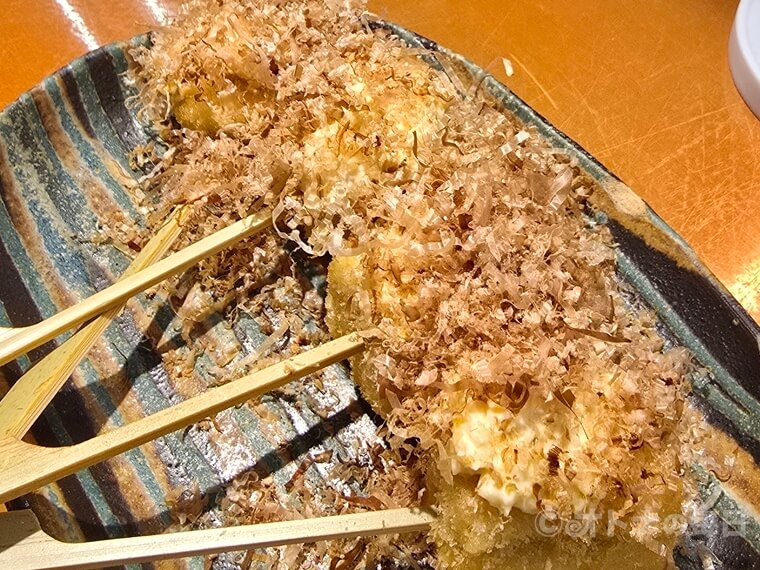 五反田 ここにもとだか アラカルト 予約 子持ち昆布フライ