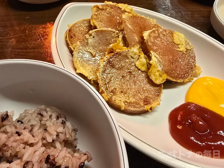 韓国グルメ ナムサント 南山ト IKKO スパム ジョン