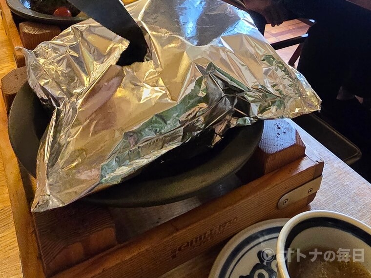 上野ランチ 上野アトレ つばめグリル  ハンブルグステーキ