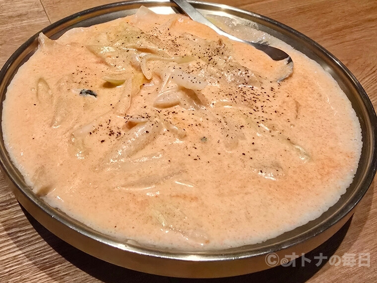 美味しん坊 虎ノ門 新橋 韓国料理 アジョシ ロゼトッポッキ