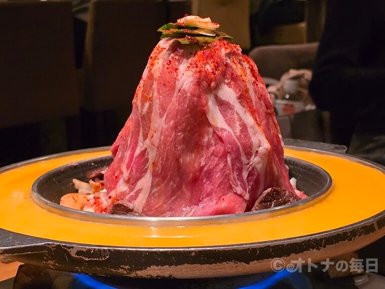 美味しん坊 虎ノ門 新橋 韓国料理 アジョシ 肉鍋 アジョシ鍋