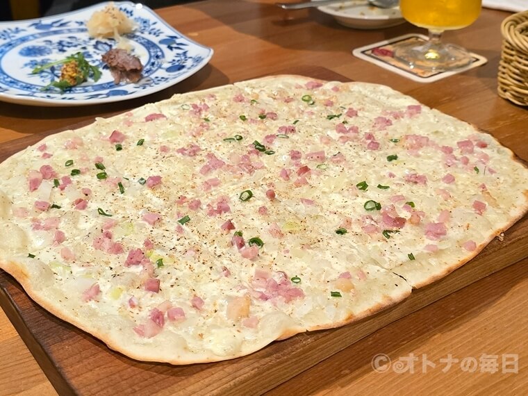 美味しん坊 護国寺 目白 ドイツ料理 レッカーマウル leckermaul フラムクーヘン