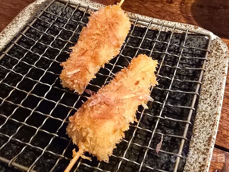 美味しん坊 食べ歩き 御徒町 半妻 串カツ