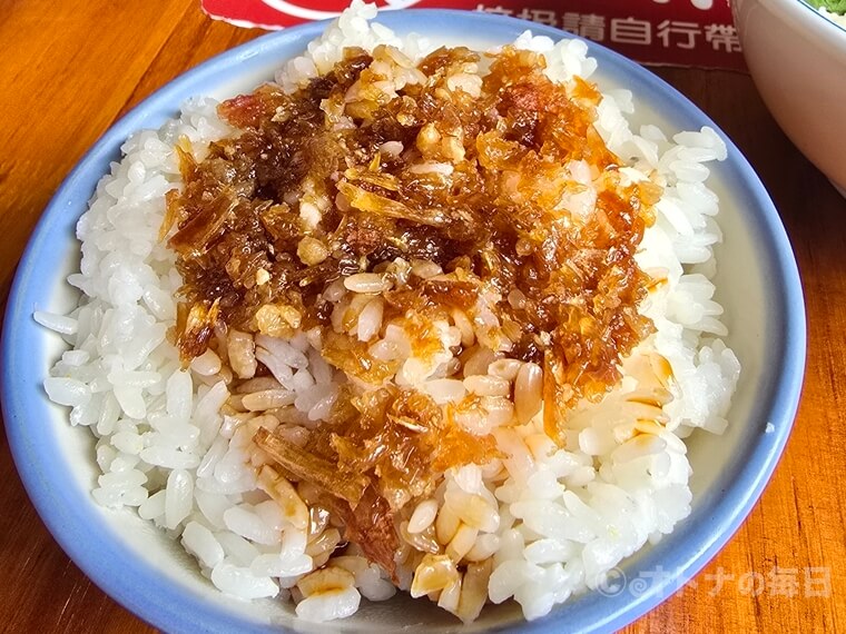 迪化街 老阿伯胖魷焿 Lao-A-Bei 綜合焿湯 イカのつみれ汁 古早味油葱飯 揚げネギ飯