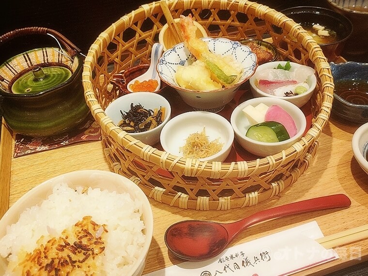 銀座 ランチ 米料亭 八代目儀兵衛 今日のランチ