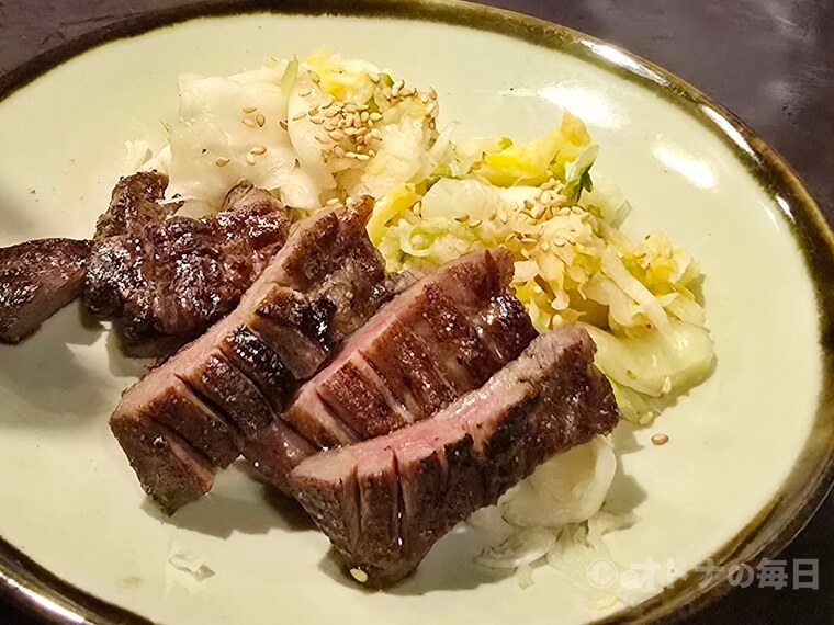 美味しん坊　たん焼 忍　牛たん　ゆでたん　四谷三丁目三丁目