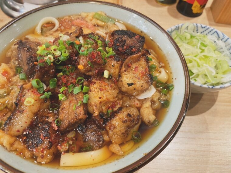 食い意地日記　立ち食いそば　豊はる　梅市