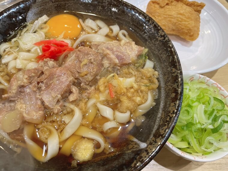 食い意地日記　立ち食いそば　豊はる　梅市