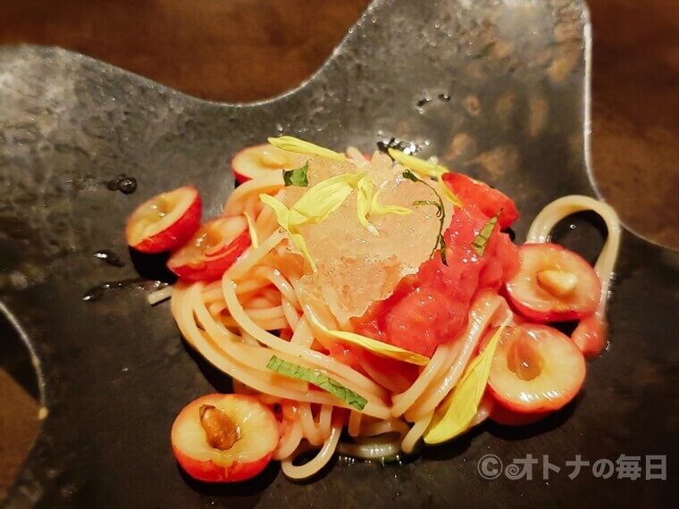 【今日のランチ、なに食べる?】西麻布でフルーツ冷製パスタのお得なご褒美ランチを♡