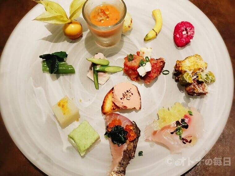 今日のランチ 六本木 西麻布 イタリアン オッジダルマット OGGI
