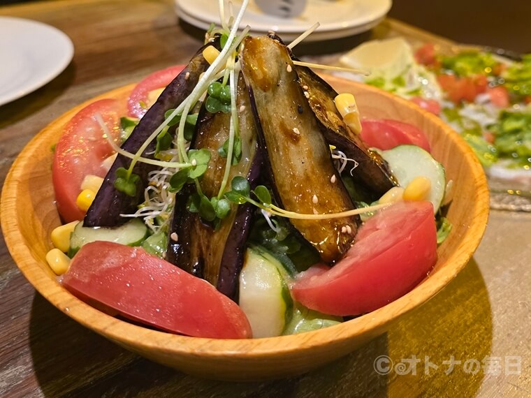 美味しん坊　代々木　イタリアン　パンコントマテ