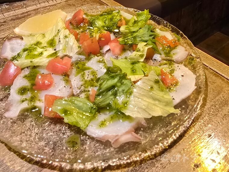 美味しん坊　代々木　イタリアン　パンコントマテ