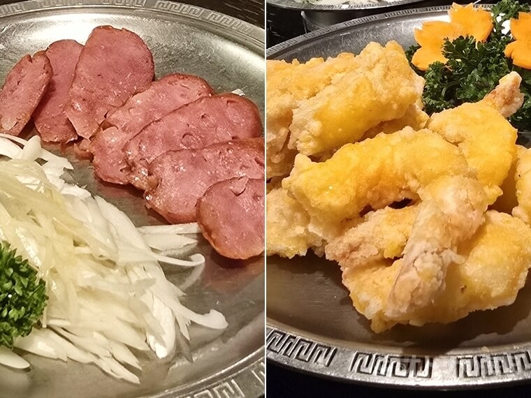 美味しん坊 味の中華 羽衣 銀座グルメ 春巻