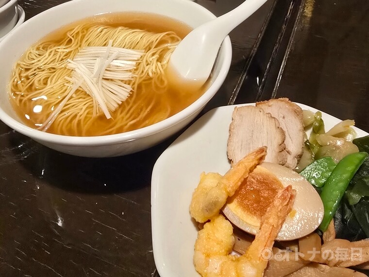 美味しん坊　味の中華　羽衣　銀座グルメ　羽衣麺