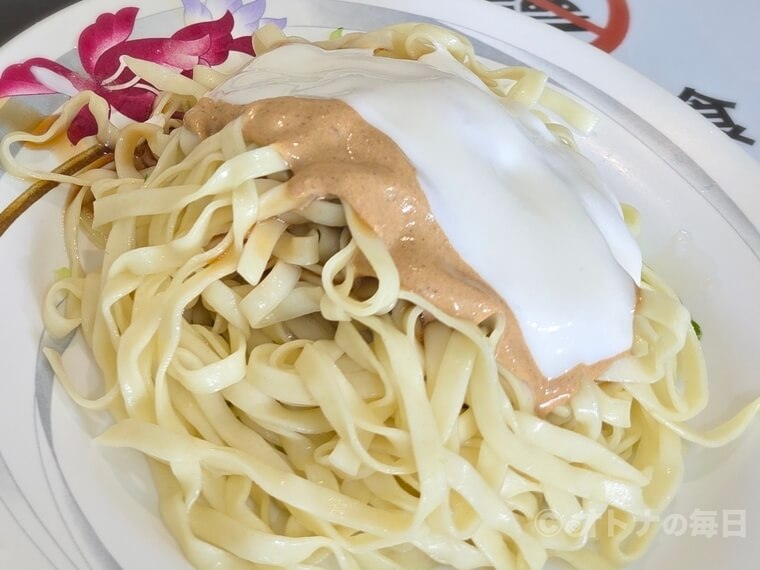 旅グルメ 台湾グルメ 嘉義 崇文 錦魯麵 涼麺