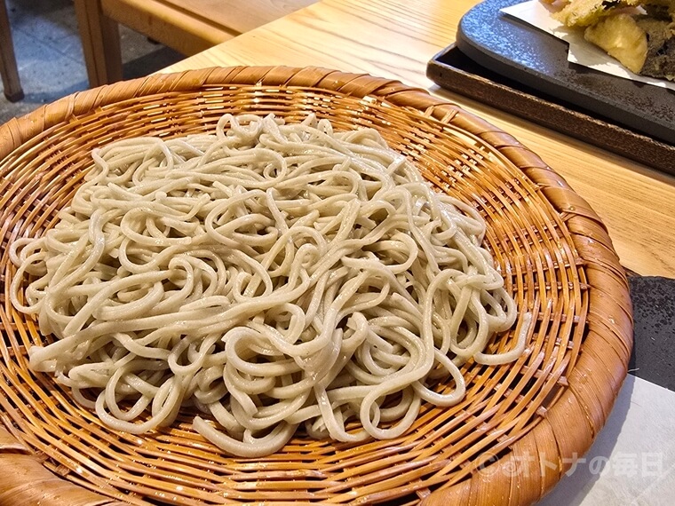 今日のランチ　駒込　蕎麦　小松庵　駒込本店