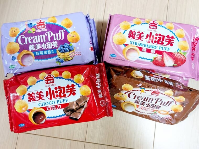 美美台湾 台湾みやげ 台湾のお菓子 小泡芙