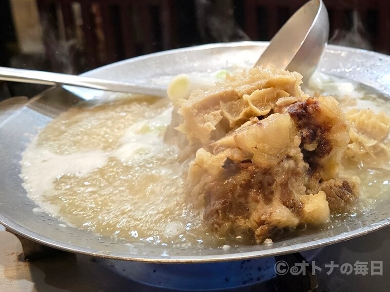 美味しん坊　川崎　焼肉　くいものや　きよすみ　テールスープ