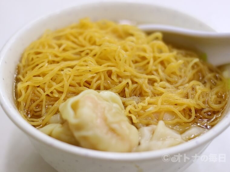 香港グルメ 麥文記麺家 マクマンキー ワンタン麺
