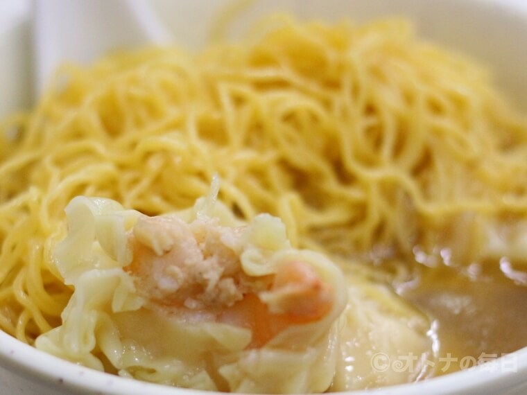 香港グルメ 麥文記麺家 マクマンキー 上海雲呑麺