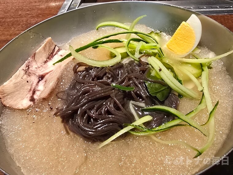 今日のランチ 銀座 焼肉 冷麺 ユッチャン。